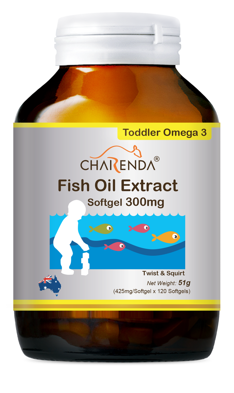 Charenda 澳洲產品 – 高純度DHA幼兒魚油軟膠囊 x 5瓶
